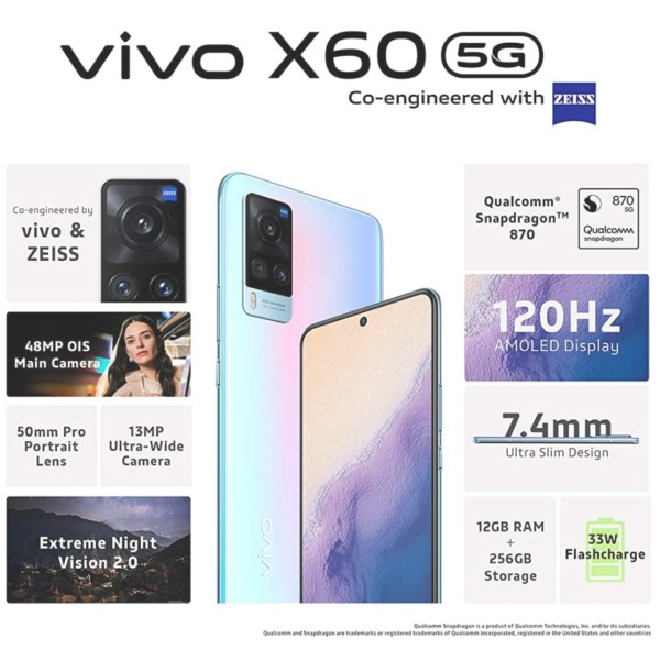 Vivo X60 5G Full Technical Specifications Review